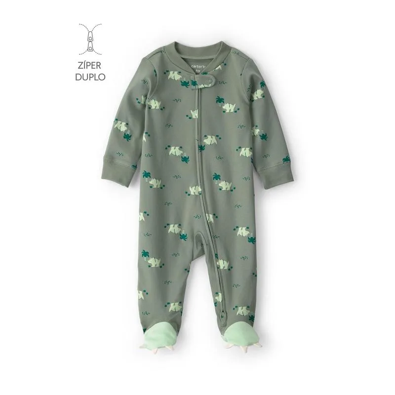 Macacão bebê com pezinho estampado | Carter's